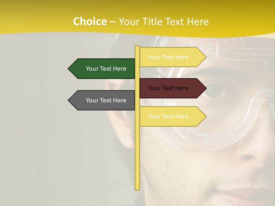 Power Unit Switch PowerPoint Template