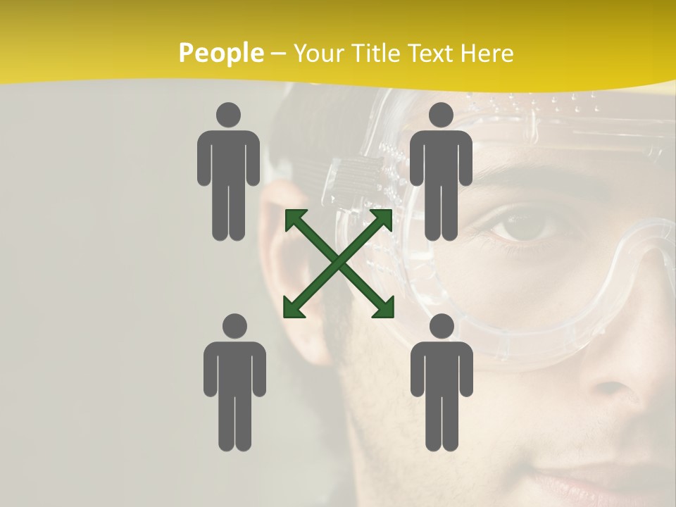 Power Unit Switch PowerPoint Template