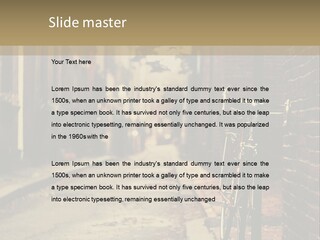 Cold Conditioner Technology PowerPoint Template