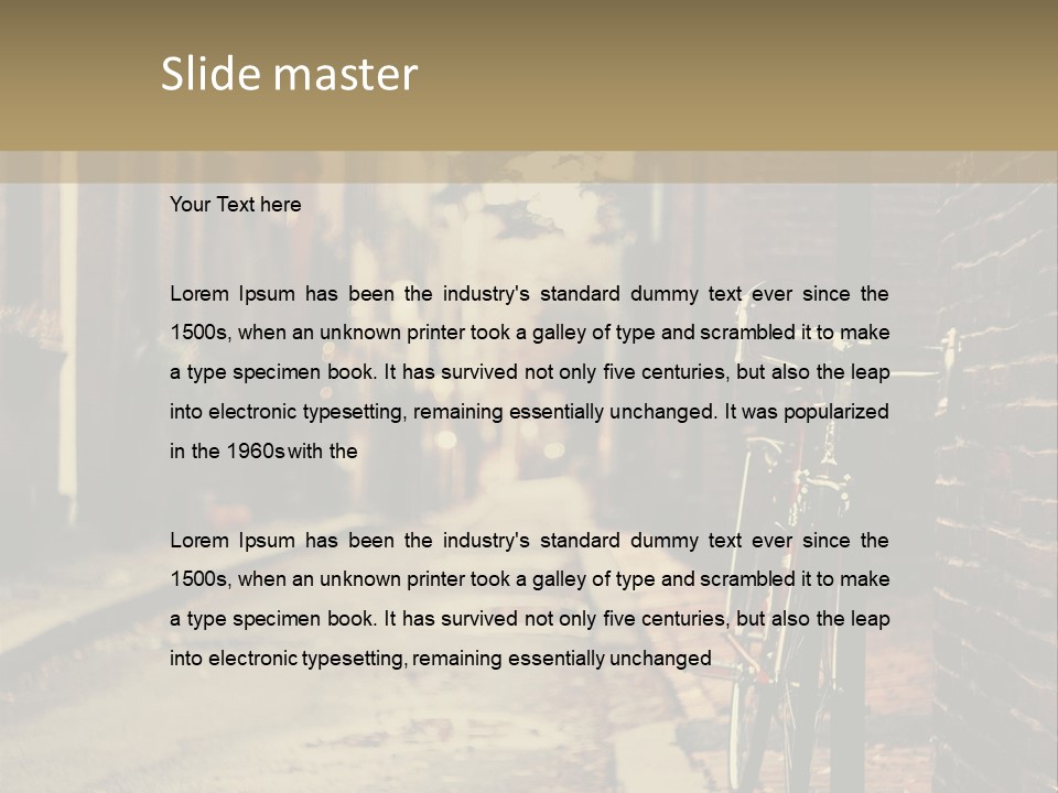 Cold Conditioner Technology PowerPoint Template