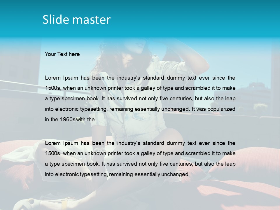 System Electric Switch PowerPoint Template