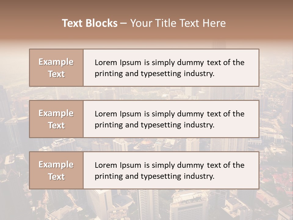 Supply Electric Condition PowerPoint Template