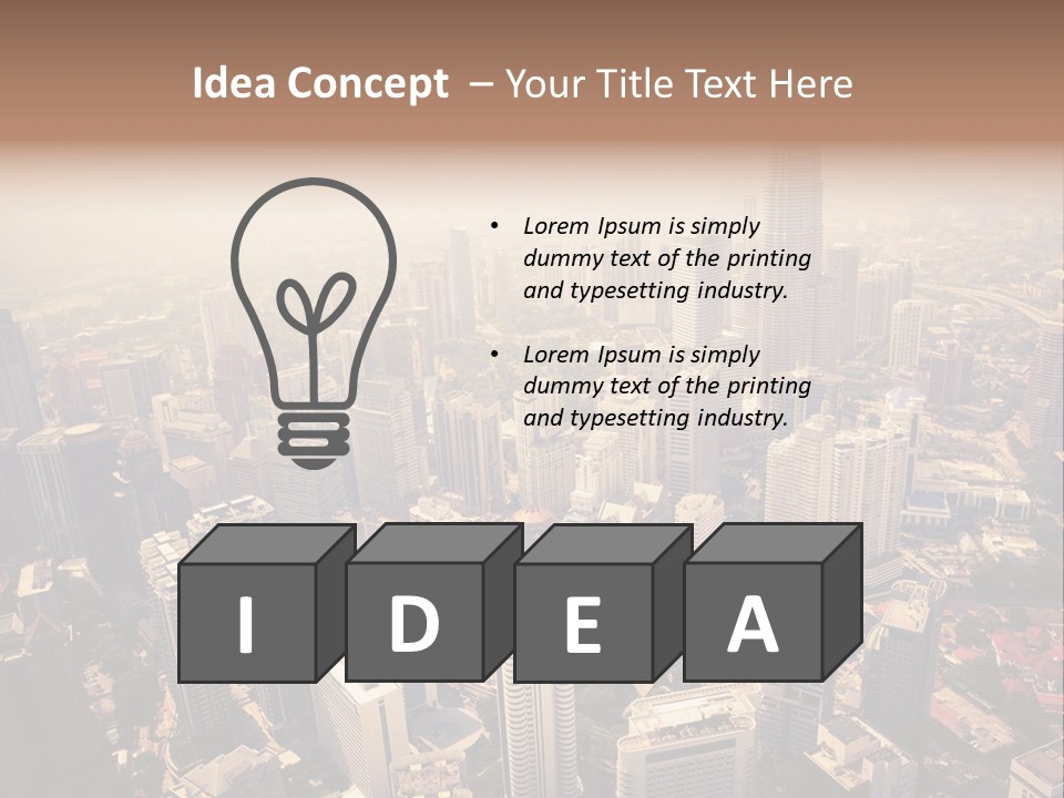 Supply Electric Condition PowerPoint Template
