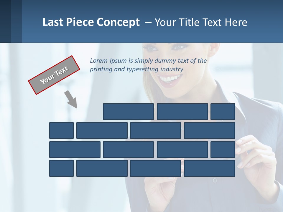 Heat House Conditioner PowerPoint Template