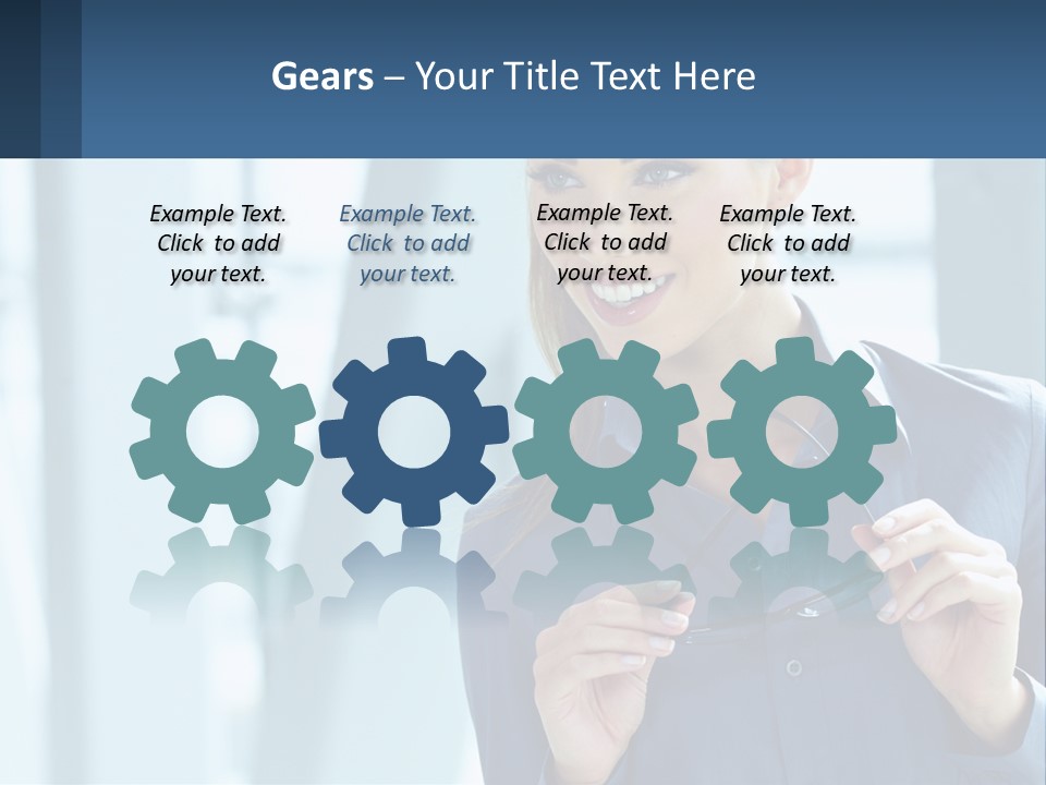 Heat House Conditioner PowerPoint Template