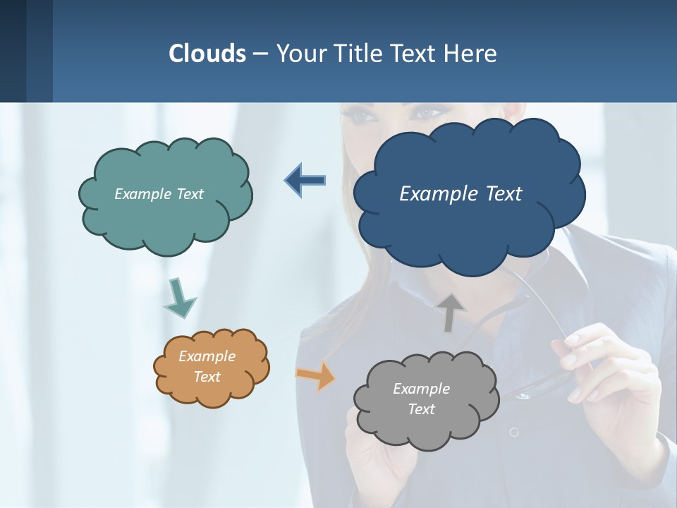 Heat House Conditioner PowerPoint Template