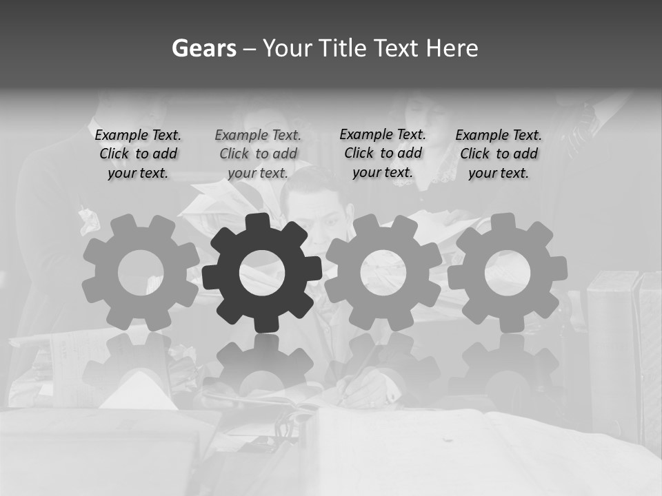 Switch Cold Conditioner PowerPoint Template