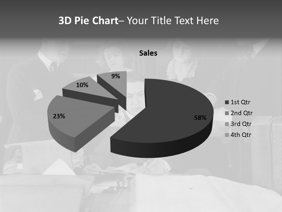 Switch Cold Conditioner PowerPoint Template