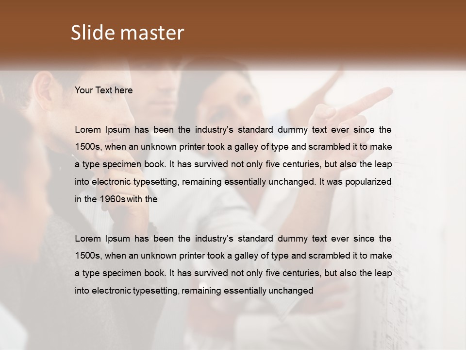 Temperature White Cold PowerPoint Template