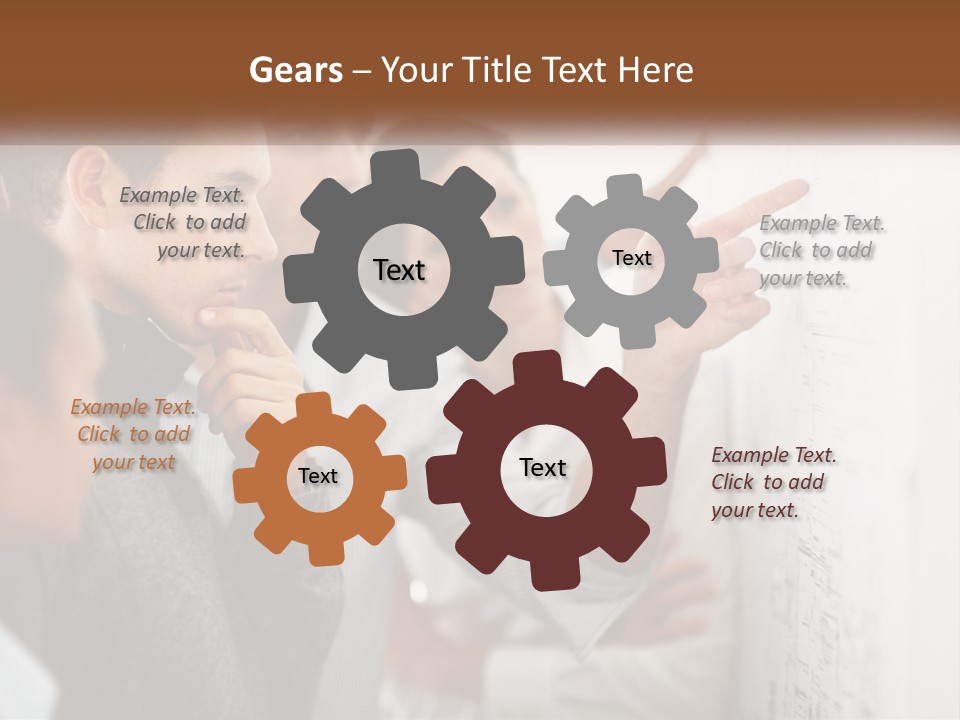 Temperature White Cold PowerPoint Template