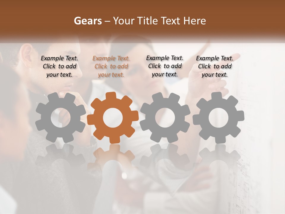 Temperature White Cold PowerPoint Template