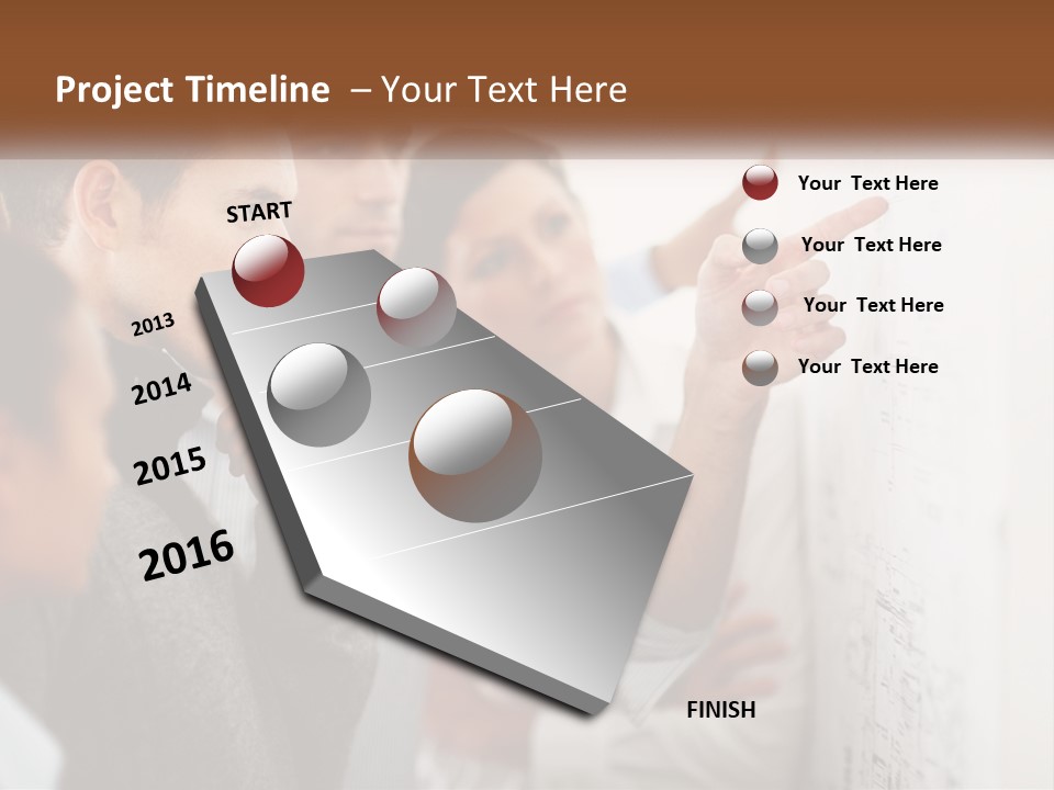 Temperature White Cold PowerPoint Template