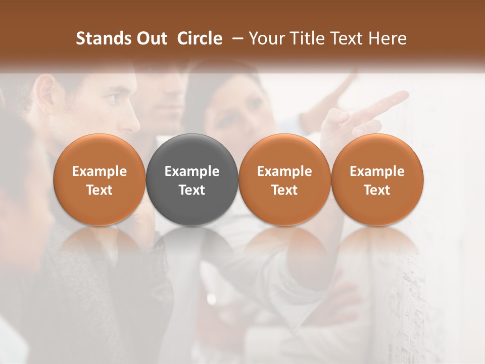 Temperature White Cold PowerPoint Template