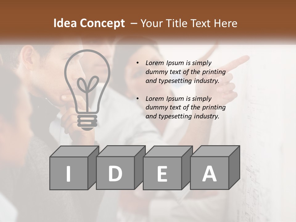 Temperature White Cold PowerPoint Template