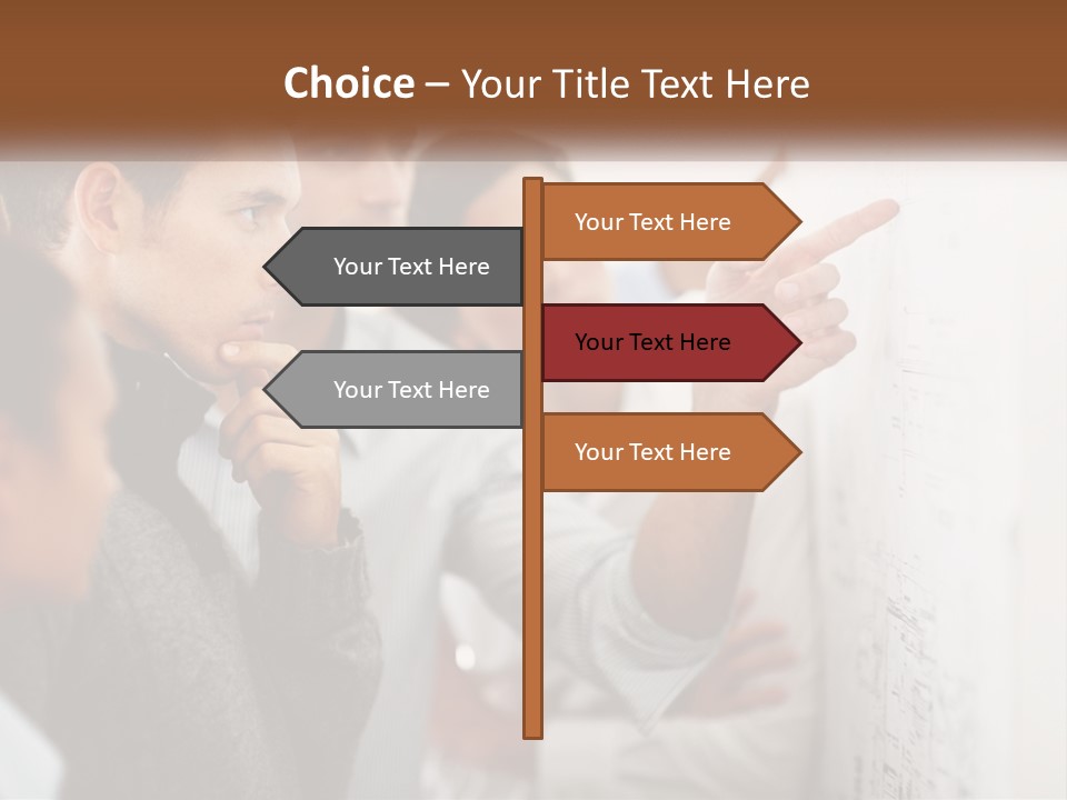 Temperature White Cold PowerPoint Template
