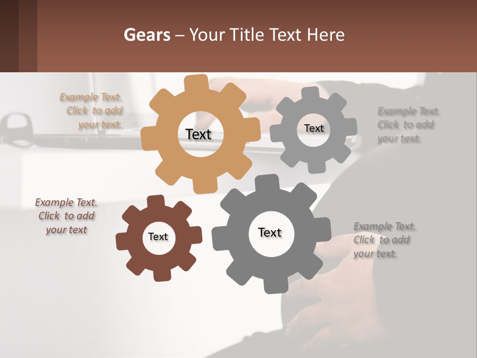 Electricity Conditioner Cool PowerPoint Template