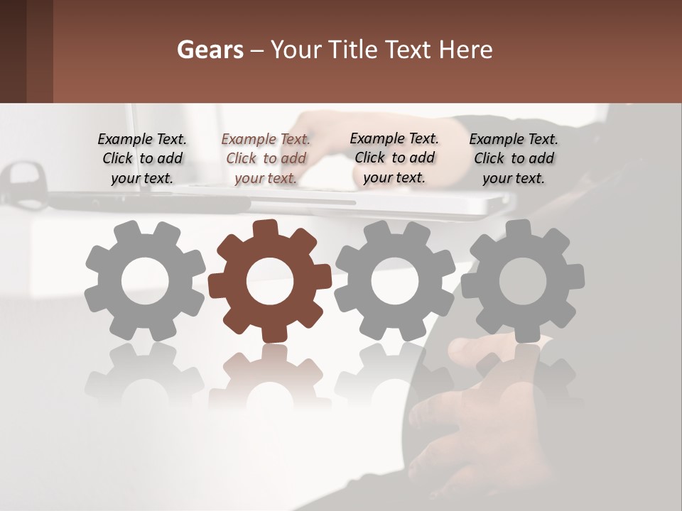 Electricity Conditioner Cool PowerPoint Template