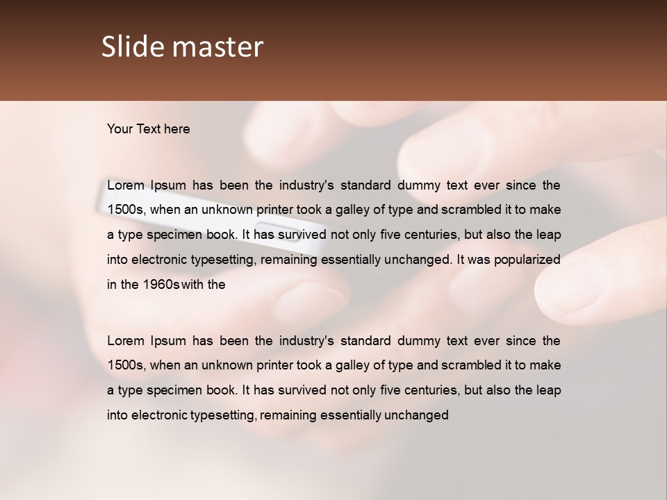 Climate Cold Cooling PowerPoint Template