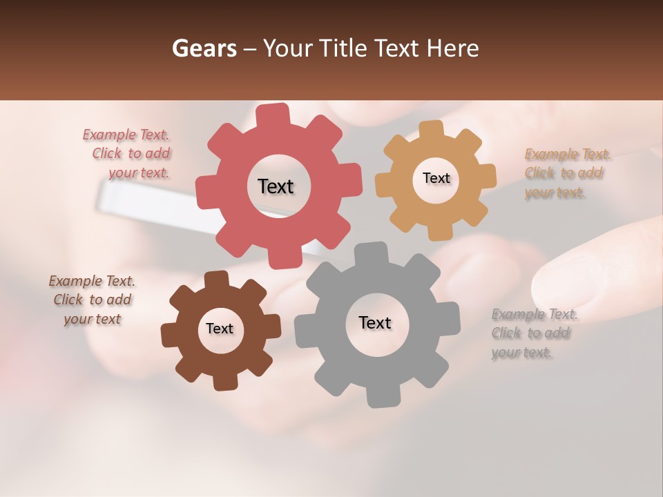 Climate Cold Cooling PowerPoint Template