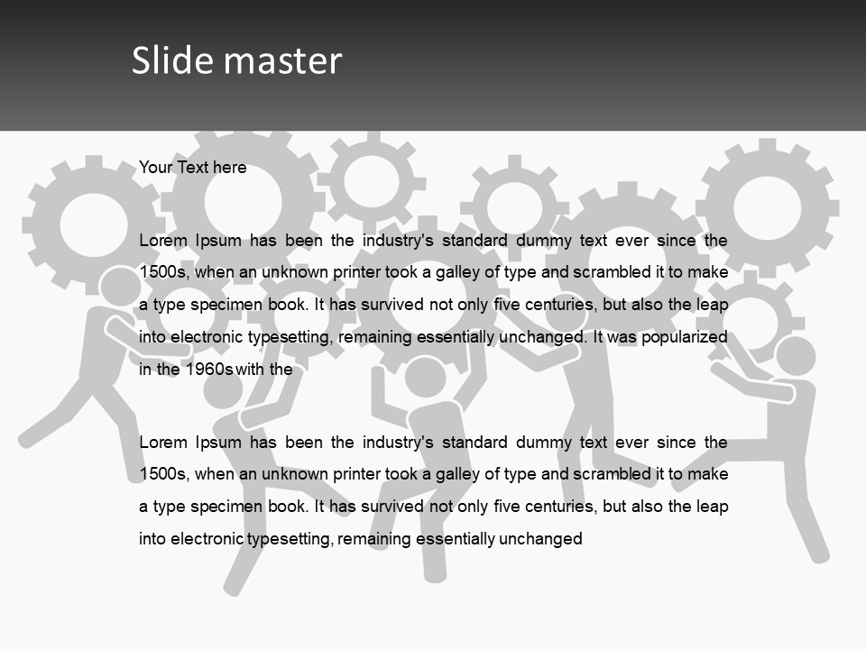 Equipment Cool Electric PowerPoint Template