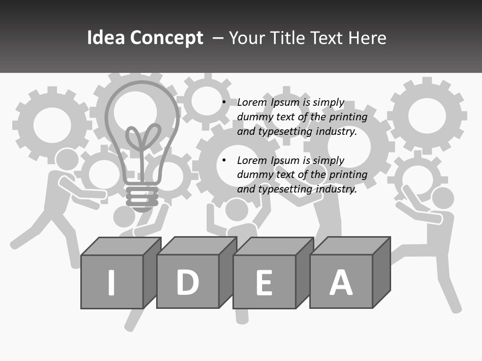 Equipment Cool Electric PowerPoint Template