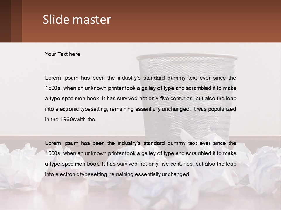 Home Industry House PowerPoint Template