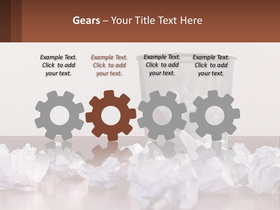 Home Industry House PowerPoint Template