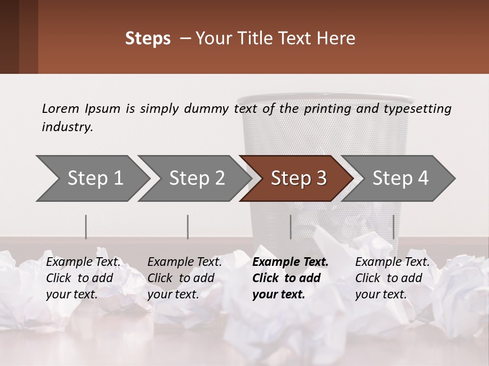 Home Industry House PowerPoint Template
