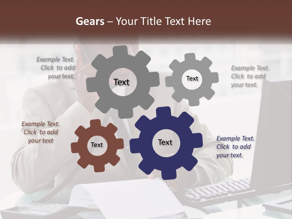 Supply Energy Cooling PowerPoint Template