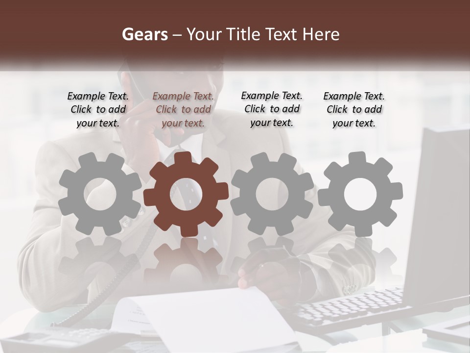 Supply Energy Cooling PowerPoint Template