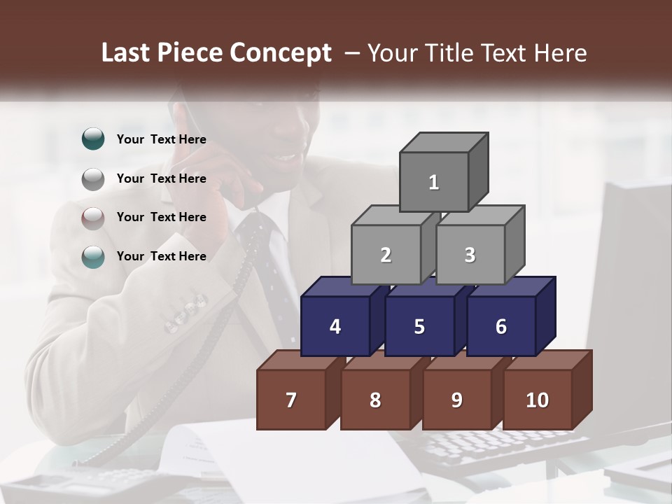 Supply Energy Cooling PowerPoint Template