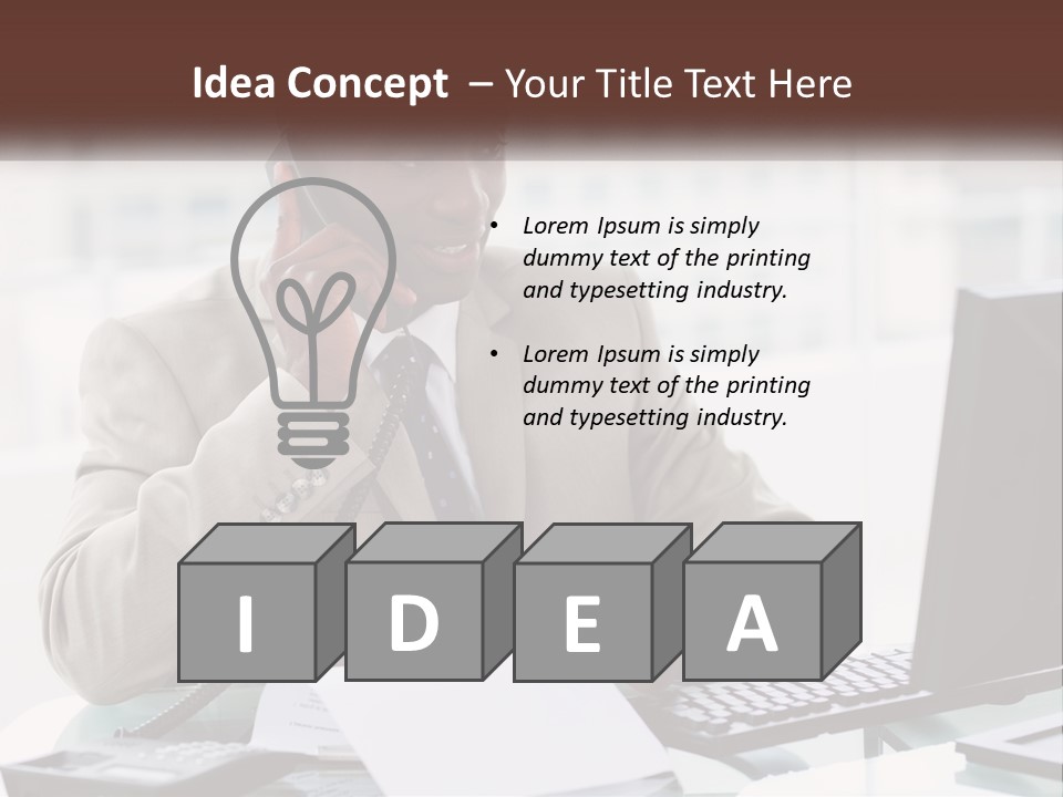 Supply Energy Cooling PowerPoint Template