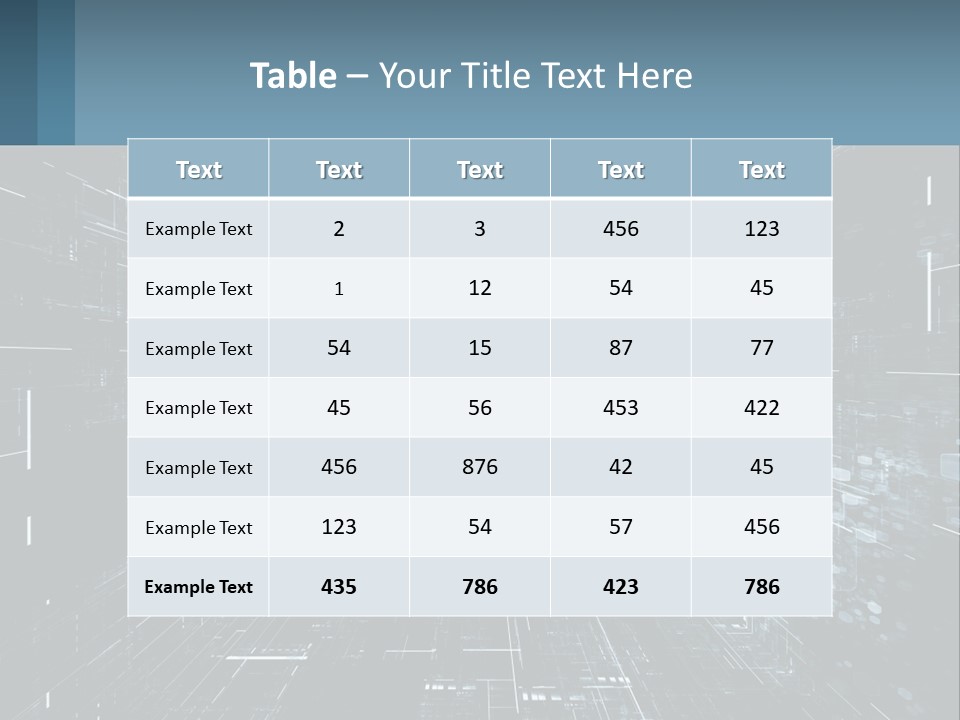 Temperature Home Unit PowerPoint Template
