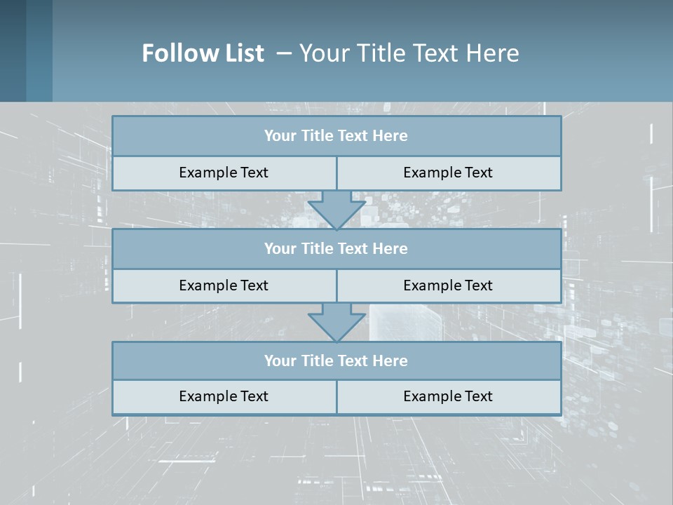 Temperature Home Unit PowerPoint Template