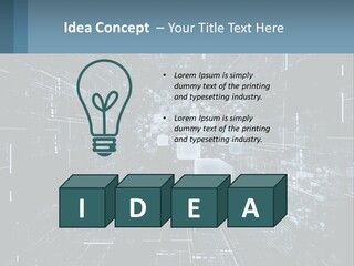Temperature Home Unit PowerPoint Template