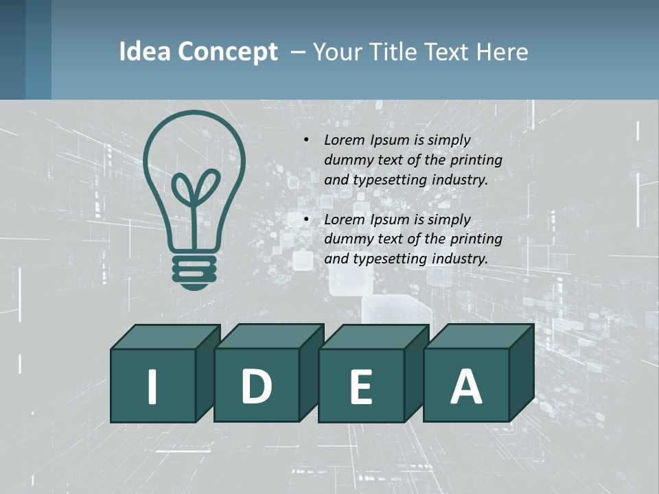 Temperature Home Unit PowerPoint Template