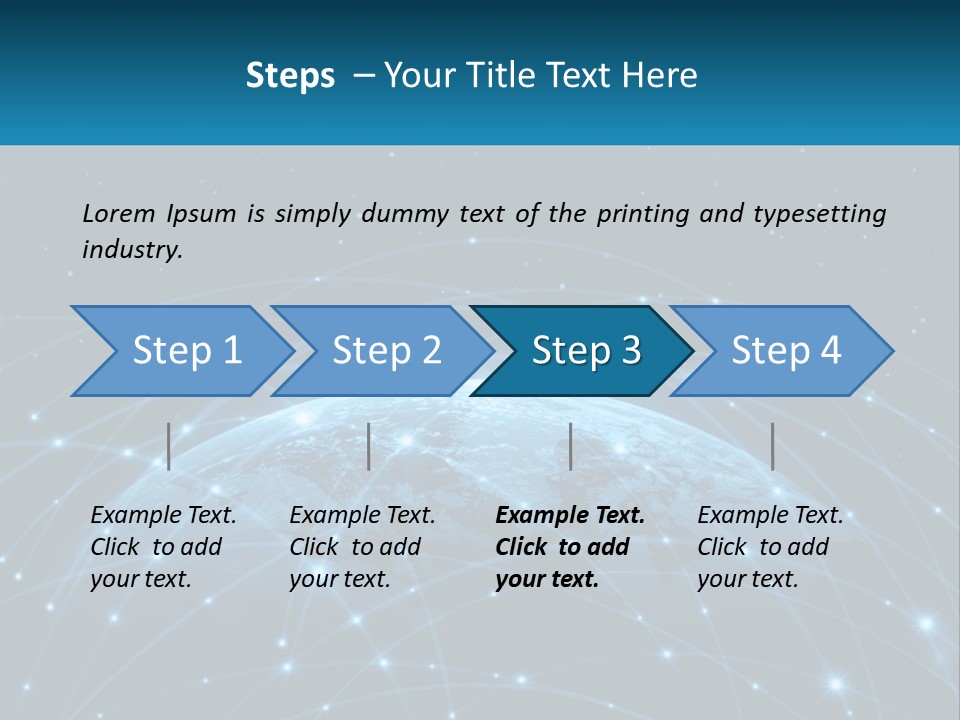 Power Cool Remote PowerPoint Template