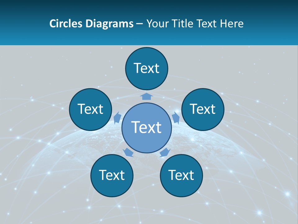 Power Cool Remote PowerPoint Template