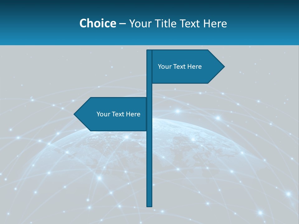 Power Cool Remote PowerPoint Template