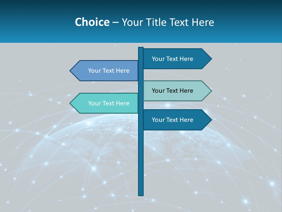 Power Cool Remote PowerPoint Template