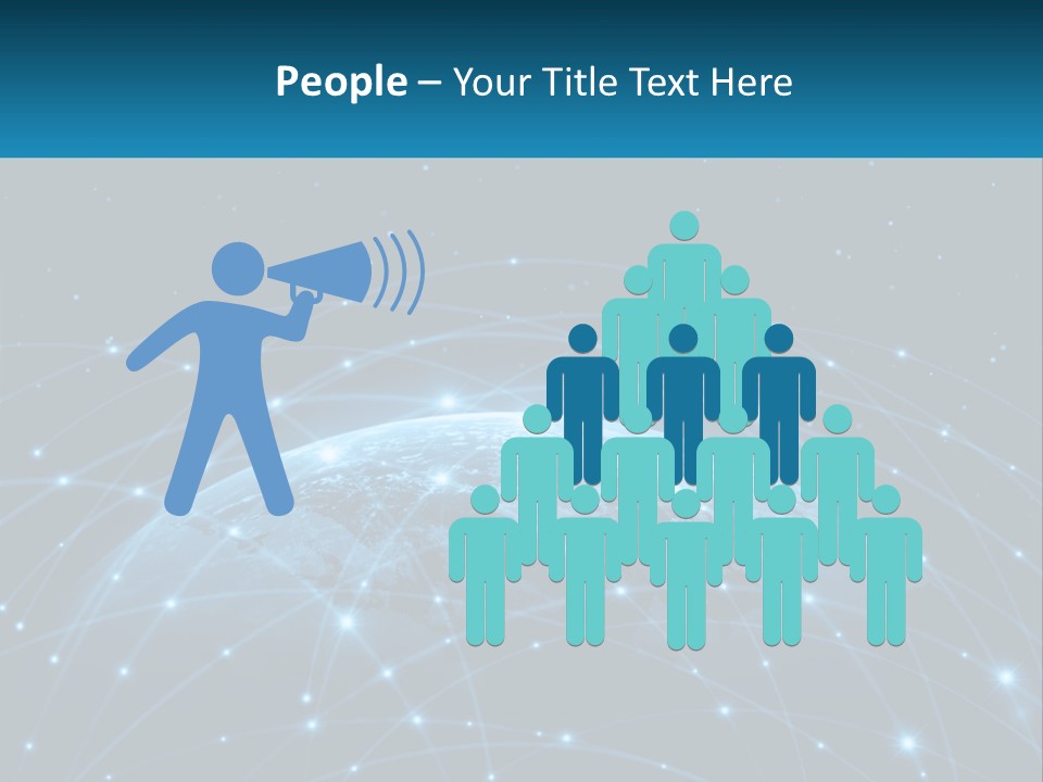 Power Cool Remote PowerPoint Template