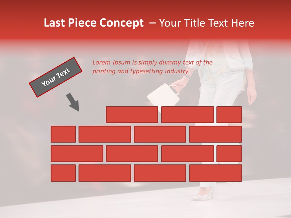 Supply Heat House PowerPoint Template