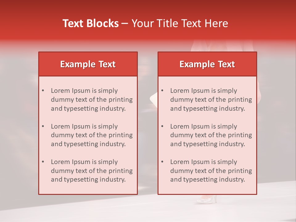 Supply Heat House PowerPoint Template