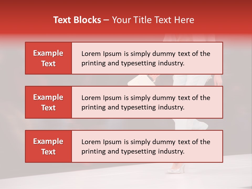 Supply Heat House PowerPoint Template