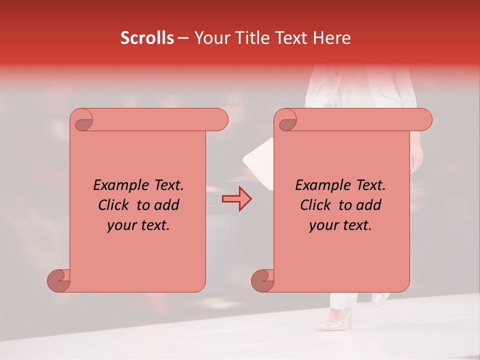 Supply Heat House PowerPoint Template