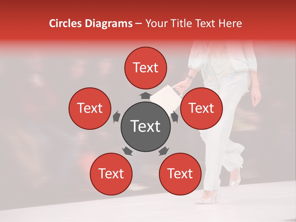 Supply Heat House PowerPoint Template