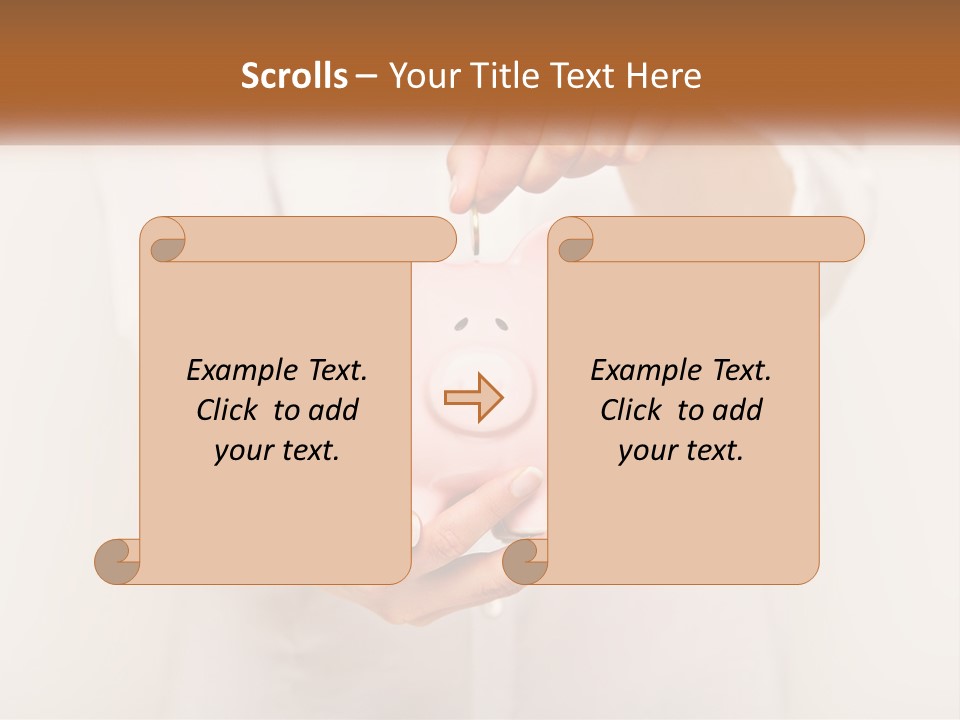 Heat Cold House PowerPoint Template