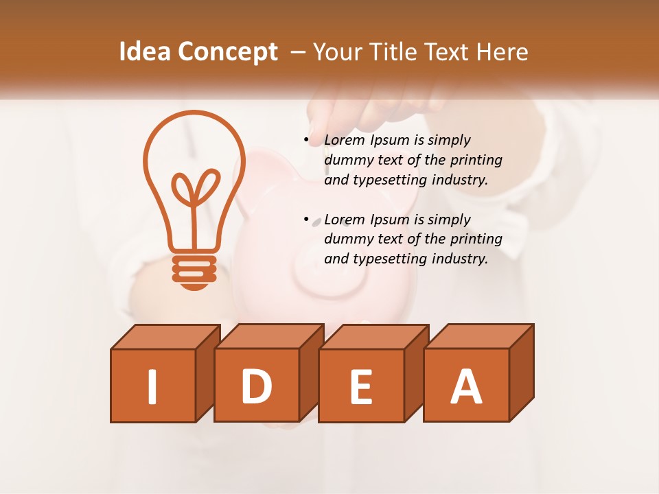 Heat Cold House PowerPoint Template