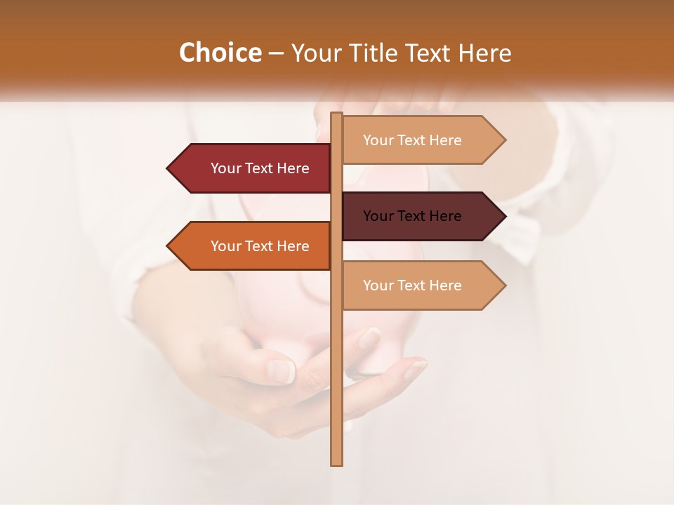 Heat Cold House PowerPoint Template