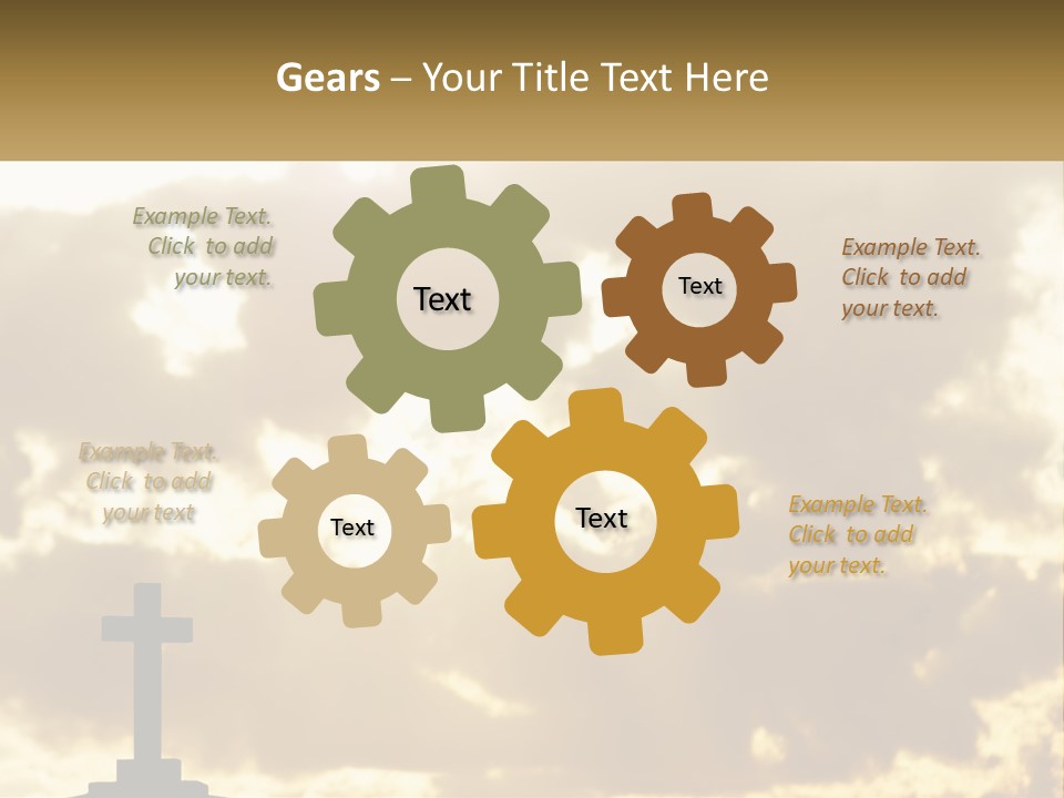 Cold Conditioner Power PowerPoint Template